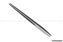 Load image into Gallery viewer, 2015-2021 Mercedes Benz W205 C63/S AMG Coupe Carbon Fiber Side Skirts Extension Add On Lip - Carbonado Aero