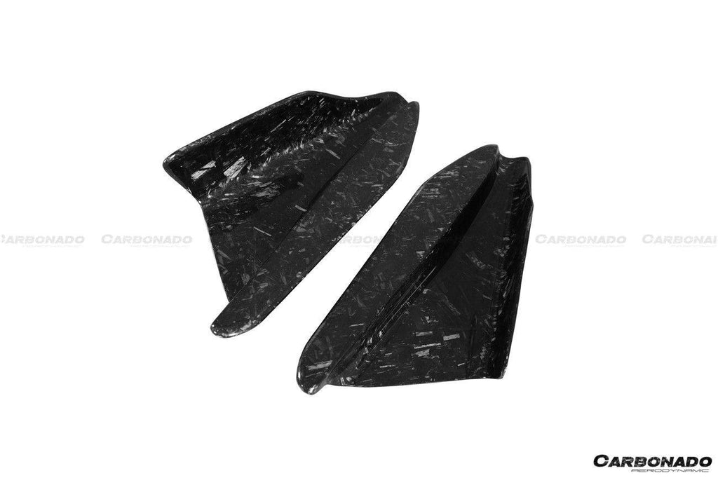 2012-2020 Scion FRS & Toyota GT86 & Subaru BRZ RBY2 Style Rear Bumper Canards - Carbonado