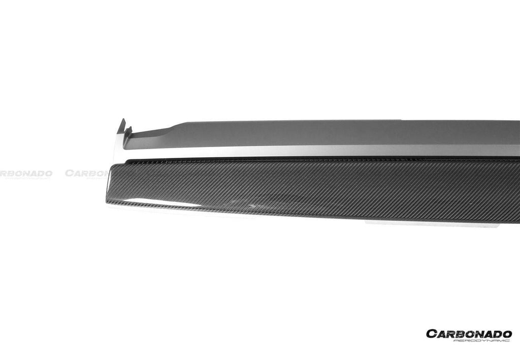 2020-2023 Tesla Model 3/Y OEM Style Autoclave Carbon Fiber Dashboard Trim Interior Replacement - Carbonado Aero