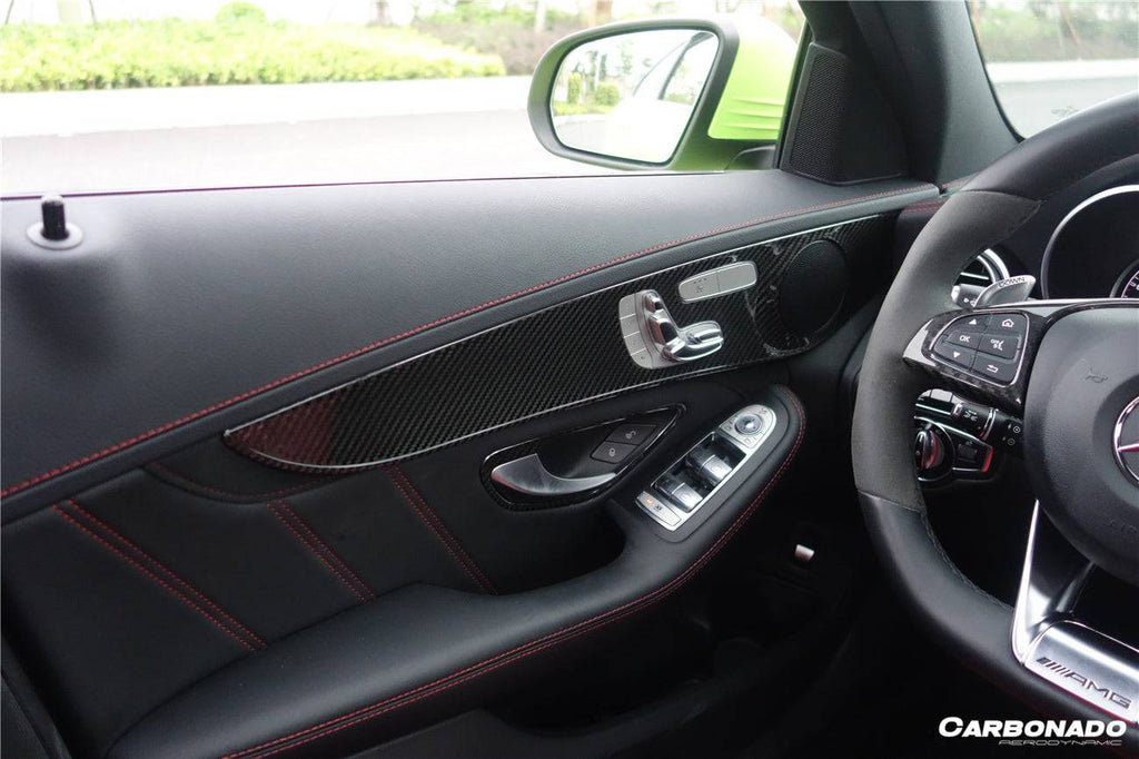 2015-2021 Mercedes Benz W205 C63/S AMG Sedan Carbon Fiber Interior - Carbonado Aero