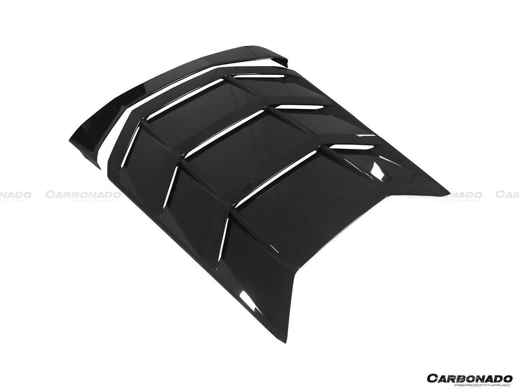 2015-2021 Lamborghini Huracan LP610/LP580 OEM Style Carbon Fiber Engine Trunk - Carbonado Aero