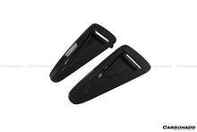 Load image into Gallery viewer, 2017-2022 Nissan GTR R35 EBA OEM Style Carbon Fiber Hood Scoops - Carbonado Aero
