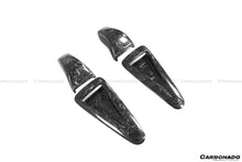 Load image into Gallery viewer, 2017-2022 Nissan GTR R35 EBA OEM Style Carbon Fiber Hood Scoops - Carbonado Aero
