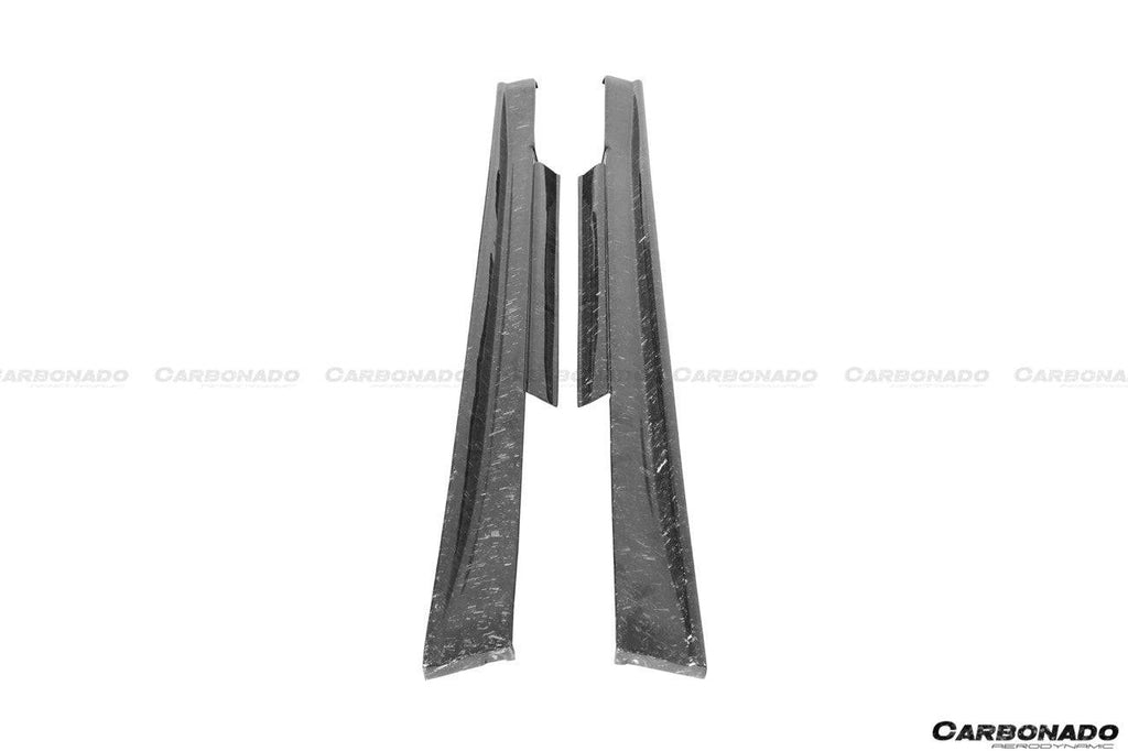 2008-2016 Nissan GTR R35 CBA/DBA ZEL Style Carbon Fiber Side Skirts - Carbonado Aero