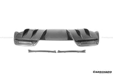 Load image into Gallery viewer, 2022-UP Ferrari 296 GTB OE Style Carbon Fiber Rear Bumper With Diffuser - Carbonado Aero