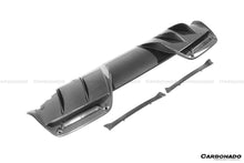Load image into Gallery viewer, 2022-UP Ferrari 296 GTB OE Style Carbon Fiber Rear Bumper With Diffuser - Carbonado Aero