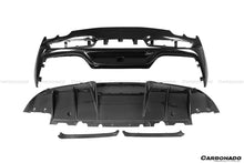 Load image into Gallery viewer, 2022-UP Ferrari 296 GTB OE Style Carbon Fiber Rear Bumper With Diffuser - Carbonado Aero