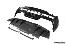 Load image into Gallery viewer, 2022-UP Ferrari 296 GTB OE Style Carbon Fiber Rear Bumper With Diffuser - Carbonado Aero