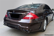 Load image into Gallery viewer, 2005-2009 Mercedes Benz W219 Cls Class WD Style Rear Bumper - Carbonado Aero