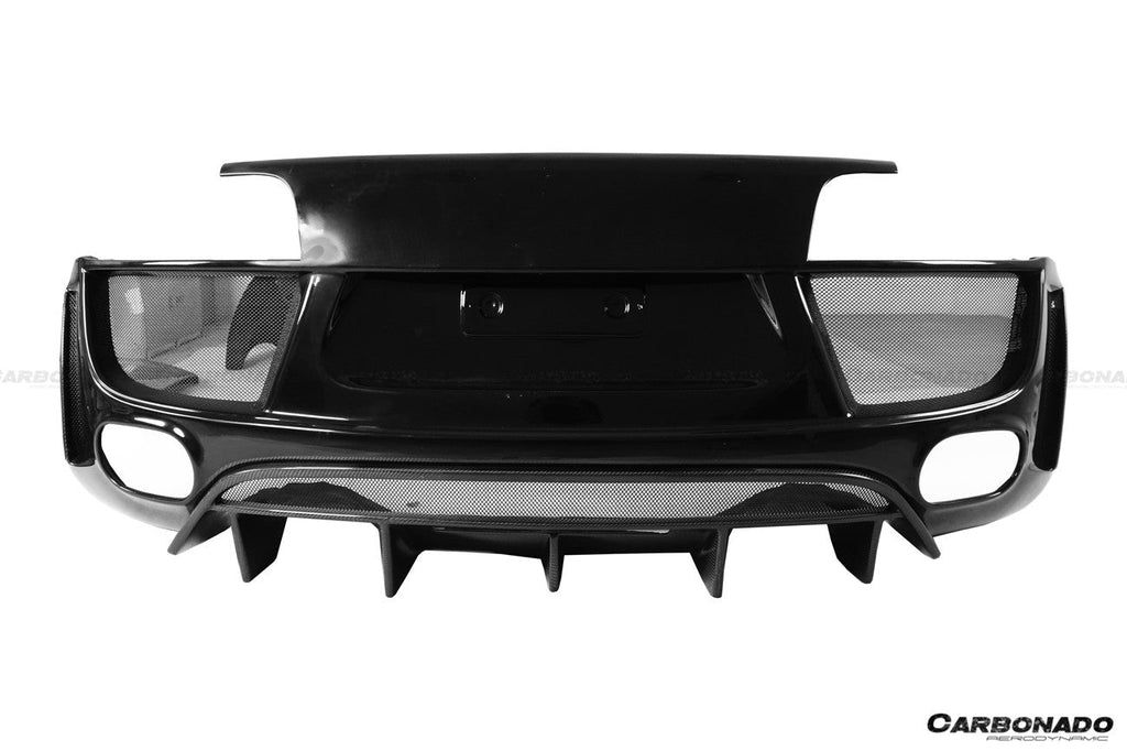2006-2015 Audi R8 V8/V10 Coupe/Spyder DPGT Style Rear Bumper  - Carbonado Aero