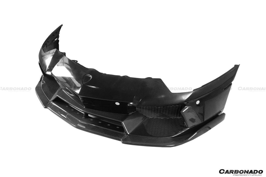 2011-2021 Lamborghini Aventador LP700 LP720 LP750 LP740 Coupe/Roadster DE Style Front Bumper - Carbonado Aero