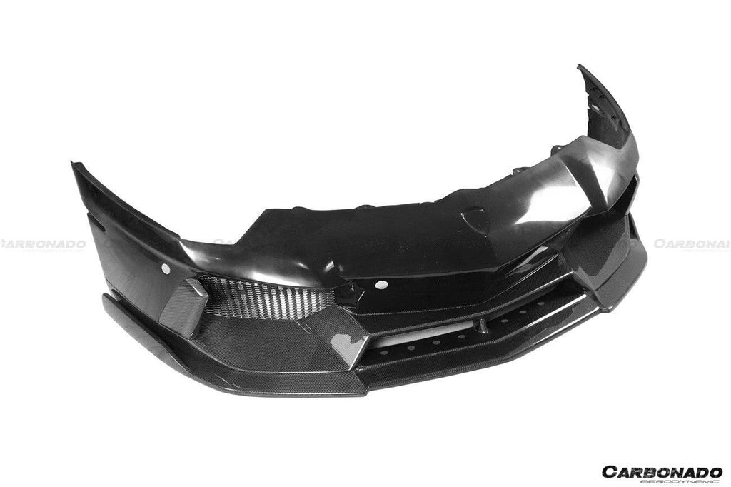 2011-2021 Lamborghini Aventador LP700 LP720 LP750 LP740 Coupe/Roadster DE Style Front Bumper - Carbonado Aero