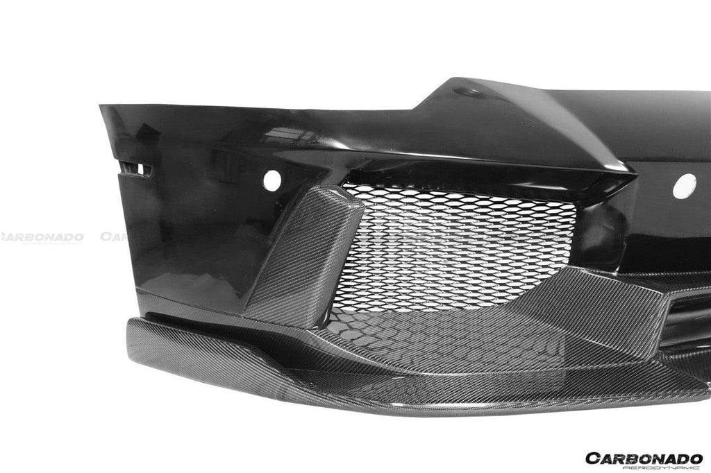 2011-2021 Lamborghini Aventador LP700 LP720 LP750 LP740 Coupe/Roadster DE Style Front Bumper - Carbonado Aero
