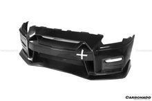 Load image into Gallery viewer, 2017-2022 Nissan GTR R35 EBA NISMO Style Front Bumper - Carbonado Aero