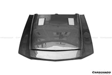 Load image into Gallery viewer, 2005-2009 Ford Mustang GT/V6 Black Momba BC1 Style Hood - Carbonado Aero