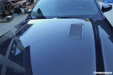 Load image into Gallery viewer, 2010-2014 Ford Mustang GT500 Black Momba BC1 Style Hood - Carbonado Aero