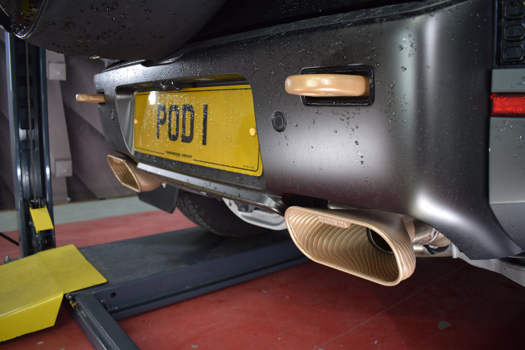 QuickSilver Land Rover Defender OCTA 110 P635 Sound Wave 3D Printed Tail-Pipes 2025+