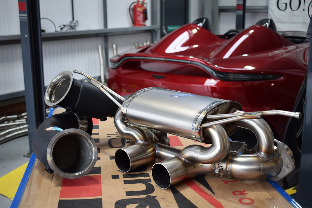 QuickSilver Aston Martin V12 Speedster Titan Sport Exhaust with Sound Architect 2021+