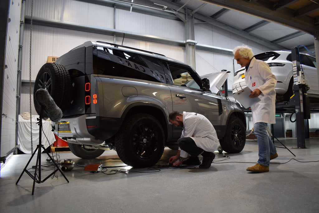 QuickSilver Land Rover Defender D200, D240, D250, D300, D350 90, 110 and 130 Sound Generator Exhaust System with Sound