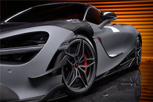 Load image into Gallery viewer, 2017-2023 McLaren 720s Se²NWB Style Carbon Fiber Front Bumper Canards - DarwinPRO Aerodynamics