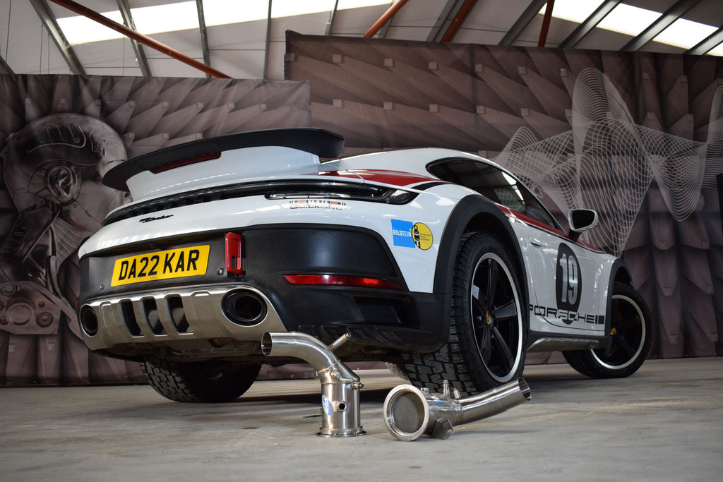 QuickSilver Porsche 911 Turbo (992), Carrera & Dakar 300cpsi Race Catalysts with OPF Delete 2019+