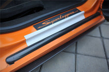 Load image into Gallery viewer, 2004-2008 Lamborghini Gallardo OEM Style Carbon Fiber Door Sills Steps Cover - Carbonado