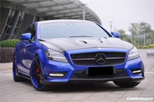 Load image into Gallery viewer, 2010-2014 Mercedes Benz W218 CLS Class 350/400/500 RT Style Front Lip - Carbonado