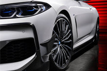 Load image into Gallery viewer, 2018-2022 BMW 8 Series G14 Convertible/G15 Coupe/G16 4DR-Gran Coupe 840/850 IMP Style Carbon Fiber Front Bumper Canards - Carbonado