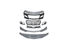 Load image into Gallery viewer, 2010-2015 Chevy Camaro ZL1 Front Bumper Conversion 7pcs Full Kit Flat BLK Body Kit