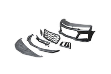 Load image into Gallery viewer, 2010-2015 Chevy Camaro ZL1 Front Bumper Conversion 7pcs Full Kit Flat BLK Body Kit