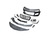 Load image into Gallery viewer, 2010-2015 Chevy Camaro ZL1 1LE Track Package Front Bumper Conversion 11pcs Full Kit Flat BLK Body Kit