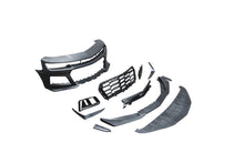 Load image into Gallery viewer, 2010-2015 Chevy Camaro ZL1 1LE Track Package Front Bumper Conversion 11pcs Full Kit Flat BLK Body Kit