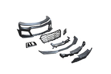 Load image into Gallery viewer, 2016-2018 Chevy Camaro ZL1 Front Bumper Conversion 7pcs Ful Kit Flat BLK