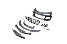 Load image into Gallery viewer, 2019-2025 Chevy Camaro ZL1 Front Bumper Conversion 9pcs Full Kit Flat BLK for Non-RS Headlights