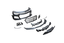 Load image into Gallery viewer, 2019-2025 Chevy Camaro ZL1 Front Bumper Conversion 9pcs Full Kit Flat BLK for Non-RS Headlights