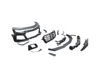 Load image into Gallery viewer, 2019-2025 Chevy Camaro ZL1 1LE Track Package Front Bumper Conversion 13pcs Full Kit Flat BLK for Non-RS Headlights