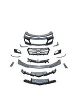 Load image into Gallery viewer, 2019-2025 Chevy Camaro ZL1 1LE Track Package Front Bumper Conversion 13pcs Full Kit Flat BLK for Non-RS Headlights
