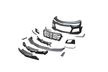 Load image into Gallery viewer, 2019-2025 Chevy Camaro ZL1 1LE Track Package Front Bumper Conversion 13pcs Full Kit Flat BLK for Non-RS Headlights