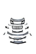 Load image into Gallery viewer, 2016-2018 Chevy Camaro ZL1 1LE Track Package Front Bumper Conversion 11pcs Full Kit Flat BLK