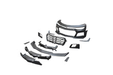 Load image into Gallery viewer, 2016-2018 Chevy Camaro ZL1 1LE Track Package Front Bumper Conversion 11pcs Full Kit Flat BLK