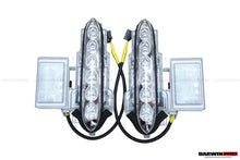 Load image into Gallery viewer, 2012-2016 Nissan GTR R35 DBA Front Bumper LED Day Running Lights - DarwinPRO Aerodynamics