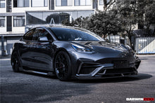 Load image into Gallery viewer, 2017-2021 Tesla Model 3 IMP Performance Carbon Fiber Side Skirts Under Board