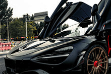 Load image into Gallery viewer, 2017-2023 McLaren 720s Se²NWB Style Carbon Fiber Front Bumper Canards