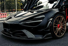 Load image into Gallery viewer, 2017-2023 McLaren 720s Se²NWB Style Carbon Fiber Front Bumper Canards