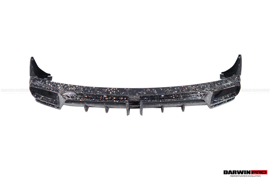 DarwinPRO 2018-2024 Rolls-Royce Cullinan BKSS Style Carbon Fiber Rear Lip Diffuser