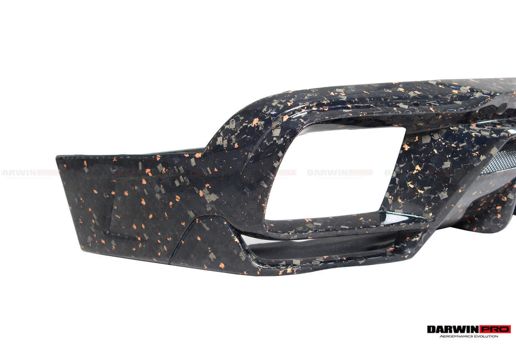 DarwinPRO 2018-2024 Rolls-Royce Cullinan BKSS Style Carbon Fiber Rear Lip Diffuser