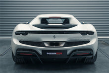 Load image into Gallery viewer, 2022-UP Ferrari 296 GTB &amp; GTS (Type F171) OE Style Carbon Fiber Rear Bumper w/ Diffuser - DarwinPRO Aerodynamics
