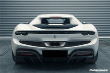 Load image into Gallery viewer, 2022-UP Ferrari 296 GTB OE Style Carbon Fiber Rear Diffuser - Carbonado