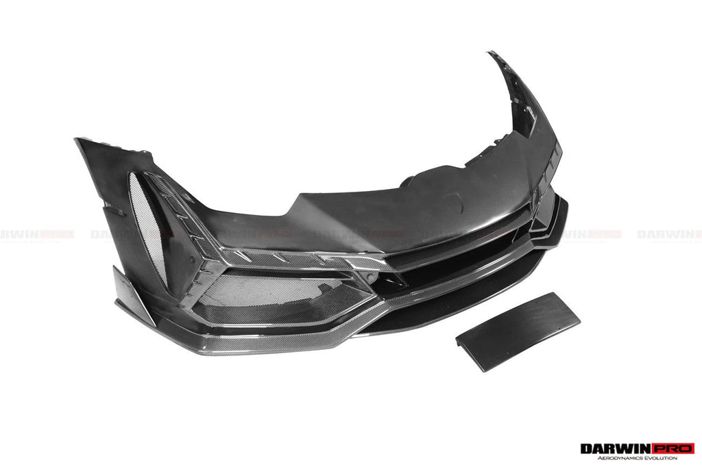 DarwinPRO 2015-2025 Lamborghini Huracan LP610 & LP580 & EVO & Tecnica BKSSII Style Front Bumper
