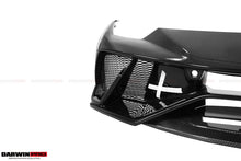 Load image into Gallery viewer, 2015-2025 Lamborghini Huracan LP610 &amp; LP580 &amp; EVO &amp; Tecnica BKSS Style Partial Carbon Front Bumper with Lip